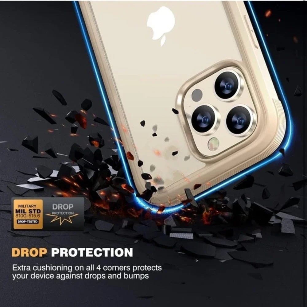 Diaclara Designed for iPhone 14 Pro Max Case‎ 6.7'', Full Body Rugged Case $18